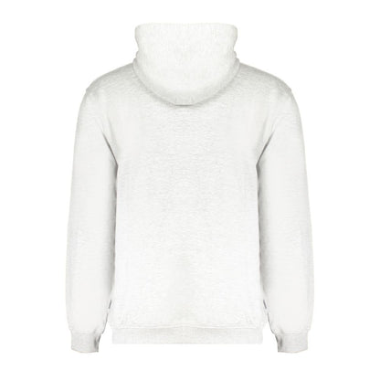 Hooded Sweatshirt Hoodie by Fila for men in viscose polyester cotton gray features a edgy silhouette, detailed with a edgy and for a refined finish.