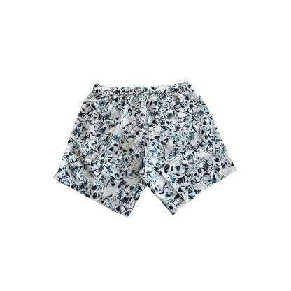 Trussardi Beachwear White Polyester Men Swim Short