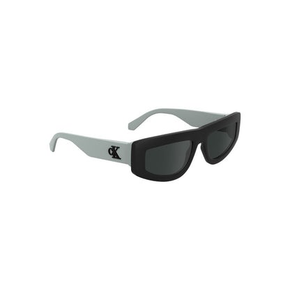 Calvin Klein Black Bio Based Fabric Sunglasses