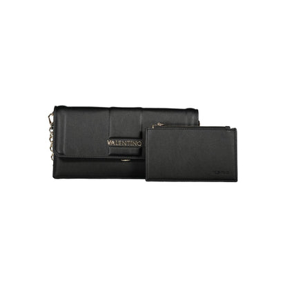 Mario Valentino Black Polyethylene Women Handbag