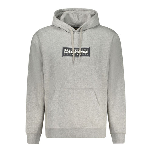 Napapijri Gray Cotton Men Sweater