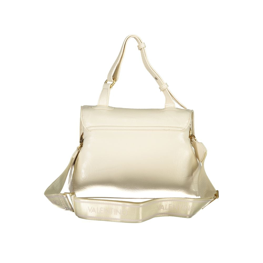 Mario Valentino Beige Polyethylene Women Handbag
