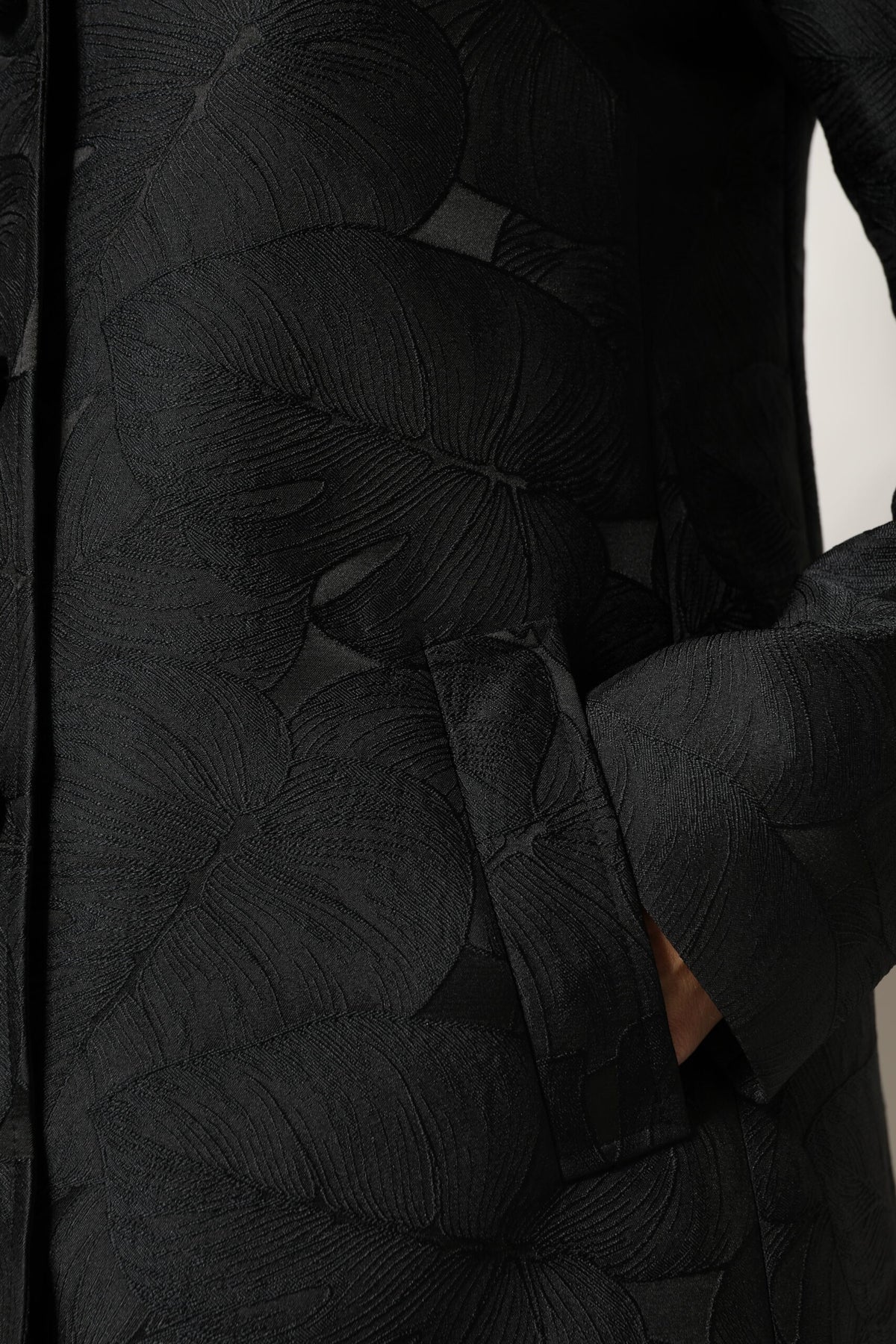 Dolce & Gabbana Women's Single Breasted Polyester & Nylon Trench Coat - Black