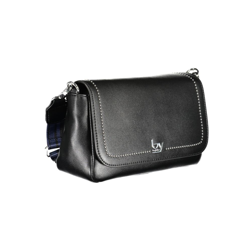 BYBLOS Black Faux Leather Crossbody Handbag