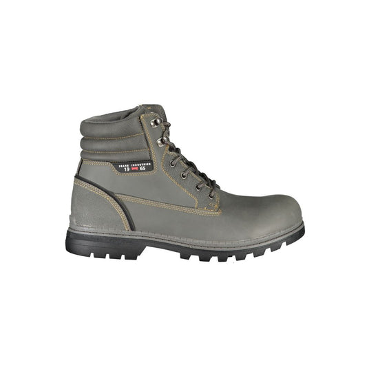 Carrera Gray Polyester Men Boot