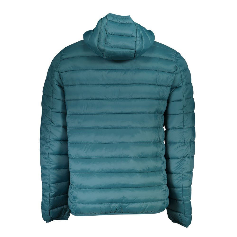 Norway 1963 Elegant Green Hooded Jacket with Multiple Pockets