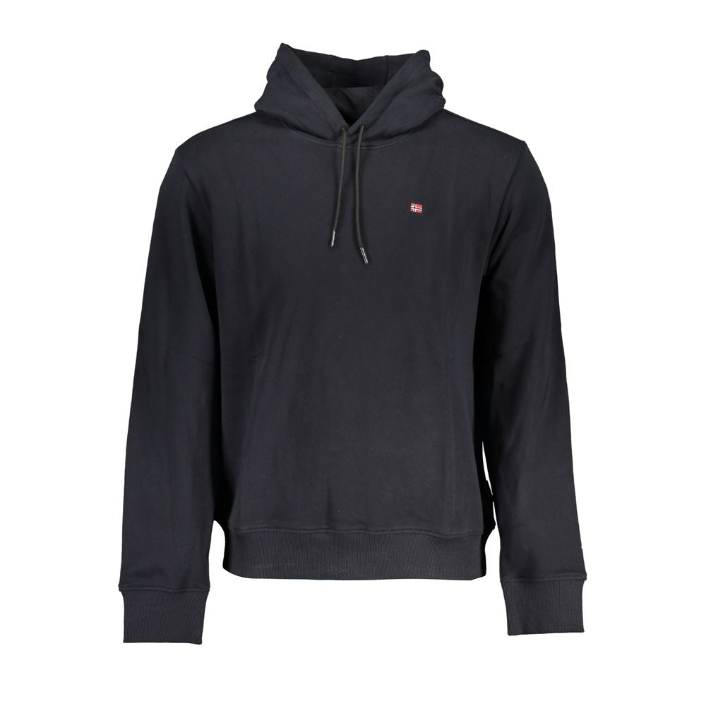 Napapijri Black Cotton Men Sweater