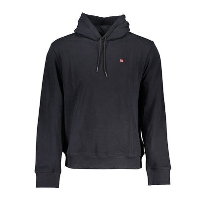 Napapijri Black Cotton Men Sweater