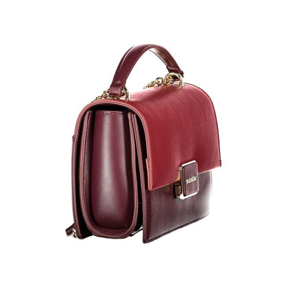Mario Valentino Red Polyethylene Women Handbag