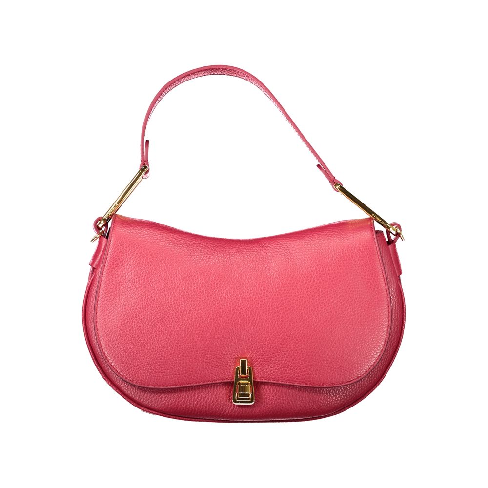 Coccinelle Red Leather Magie Soft Shoulder Handbag