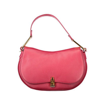 Coccinelle Red Leather Magie Soft Shoulder Handbag
