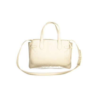 Mario Valentino Beige Polyethylene Women Handbag