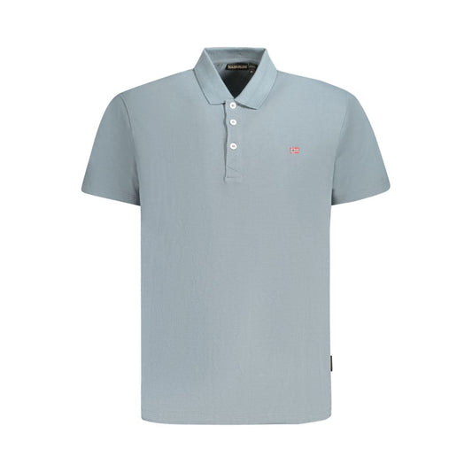 This Polo Shirt by Napapijri for men in cotton gray presents a flawless silhouette, showcasing flawless short-sleeve detailing and a refined for a truly flawless aesthetic.