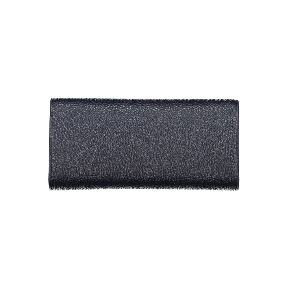 Tommy Hilfiger Blue Polyethylene Leather Effect Women Wallet