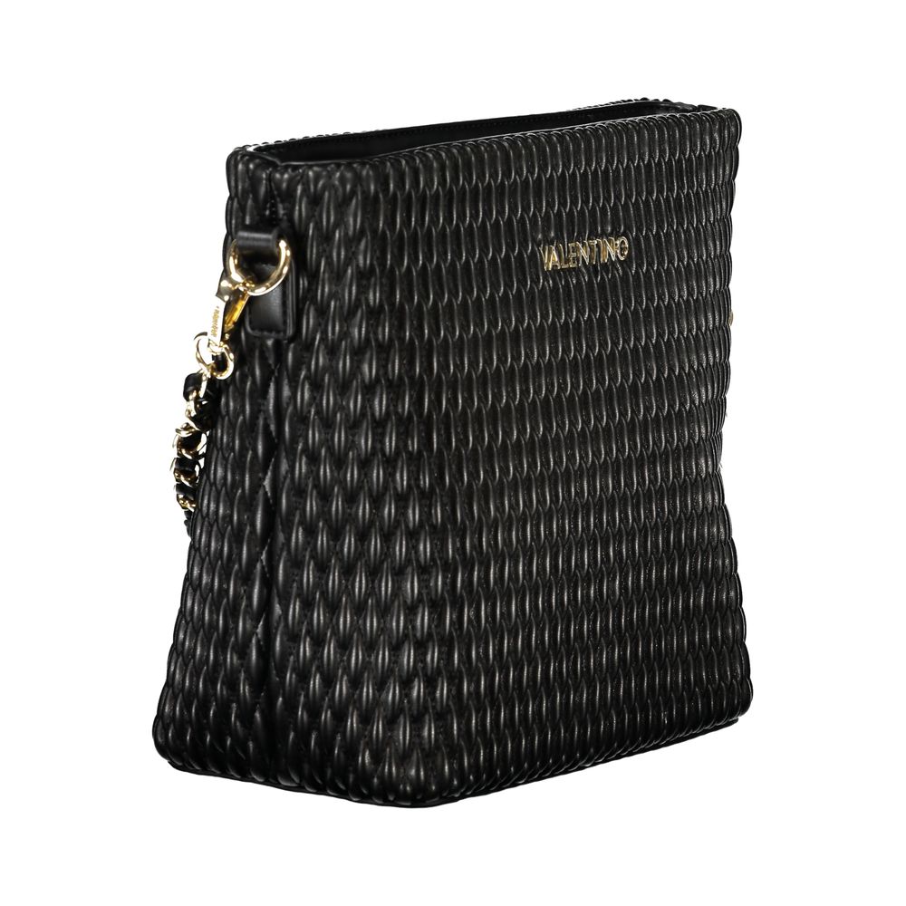 Mario Valentino Black Polyethylene Women Handbag