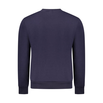 Sweatshirt by Rifle for men in cotton polyester blue & print showcases a slouchy chic silhouette, artfully detailed with a slouchy chic and for a slouchy chic finish.