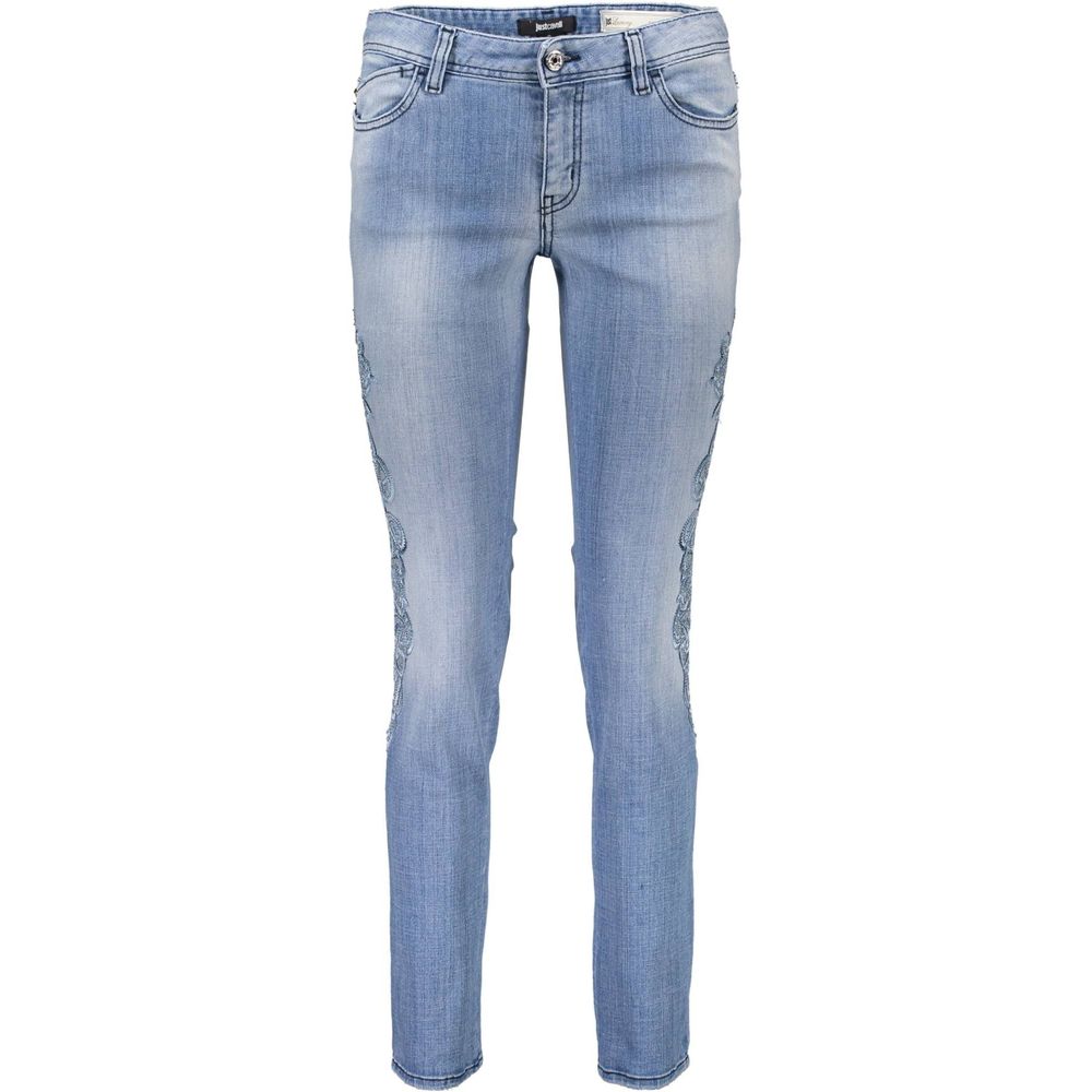 Light Blue Cotton Jeans