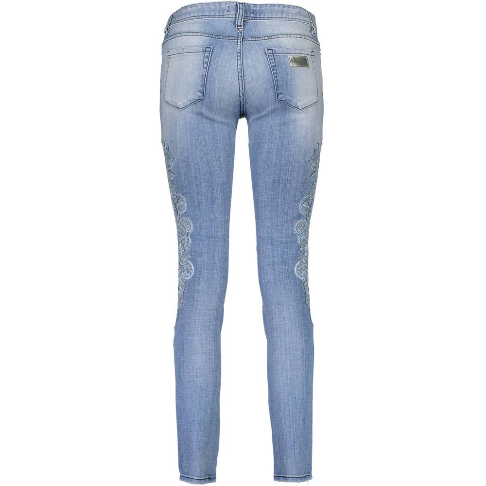 Light Blue Cotton Jeans