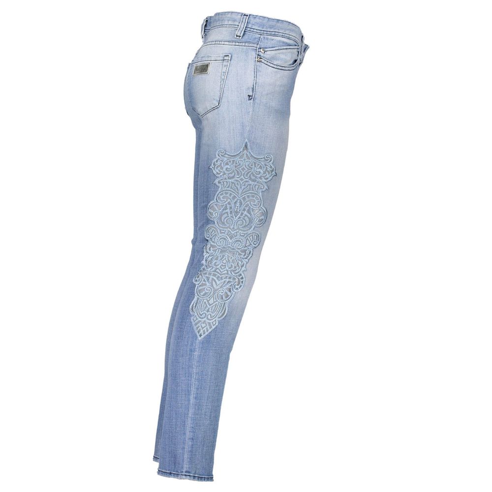 Light Blue Cotton Jeans