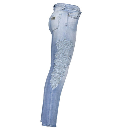 Light Blue Cotton Jeans