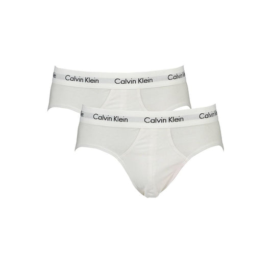 Calvin Klein White Cotton Briefs