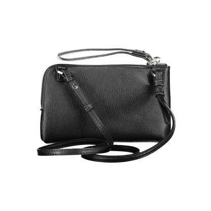 Desigual Black Textured Crossbody Handbag