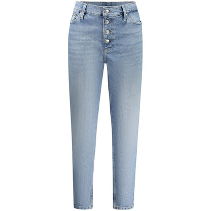 Calvin Klein Light Blue Cotton Women Jeans