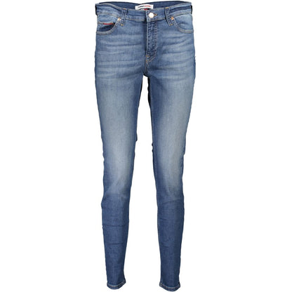 Tommy Hilfiger Dark Blue Cotton Nora Mid Rise Jeans