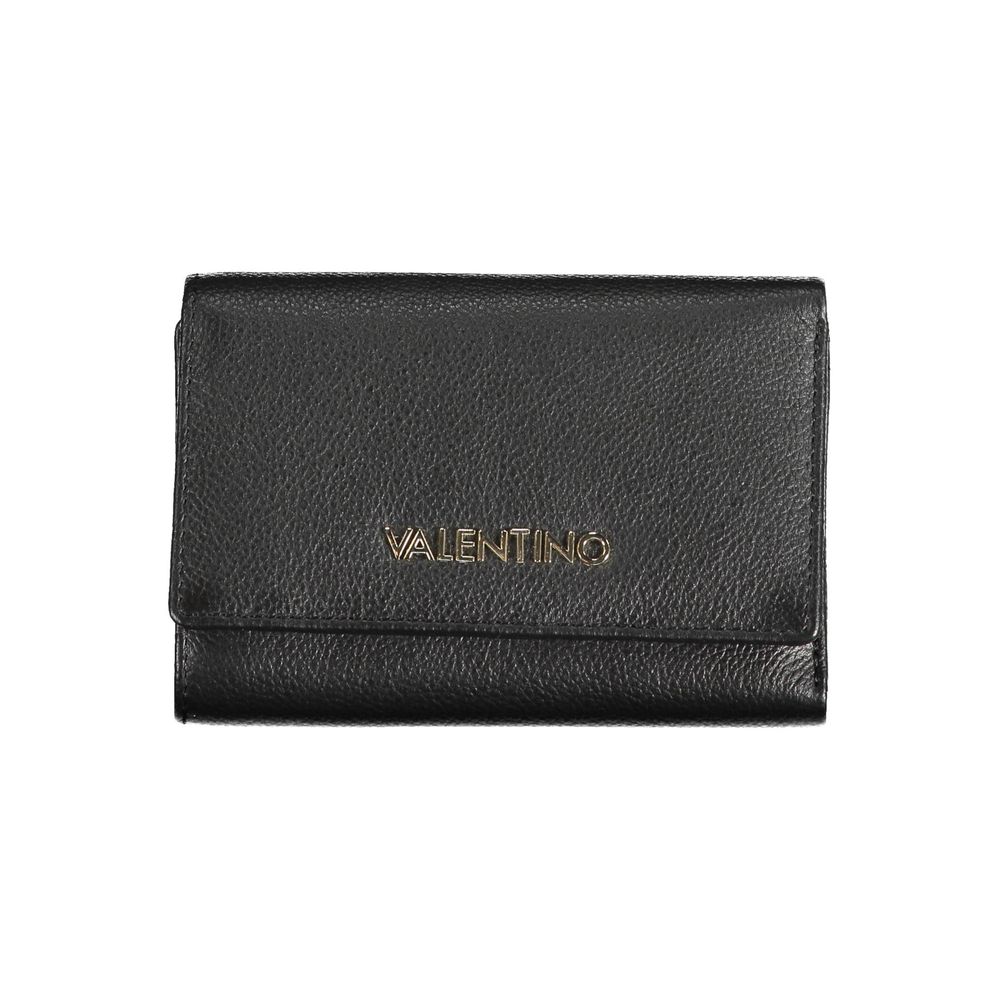 Valentino Bags Black Leather Effect Bi-Fold Wallet