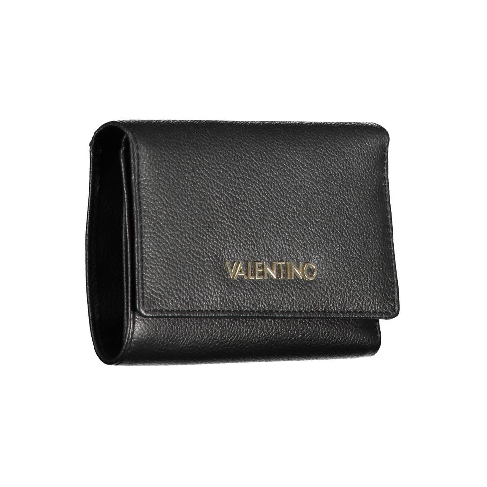 Valentino Bags Black Leather Effect Bi-Fold Wallet