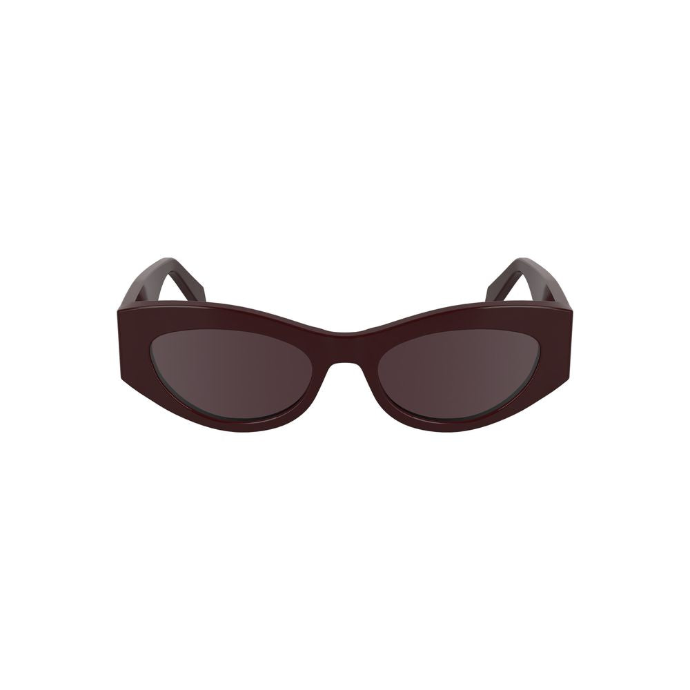 Calvin Klein Red Acetate Women Sunglasses