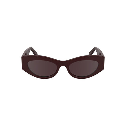 Calvin Klein Red Acetate Women Sunglasses