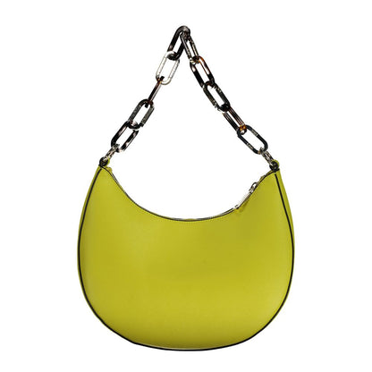 Mario Valentino Yellow Polyethylene Women Handbag