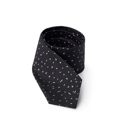 Jil Sander Black Silk Ties & Bowty