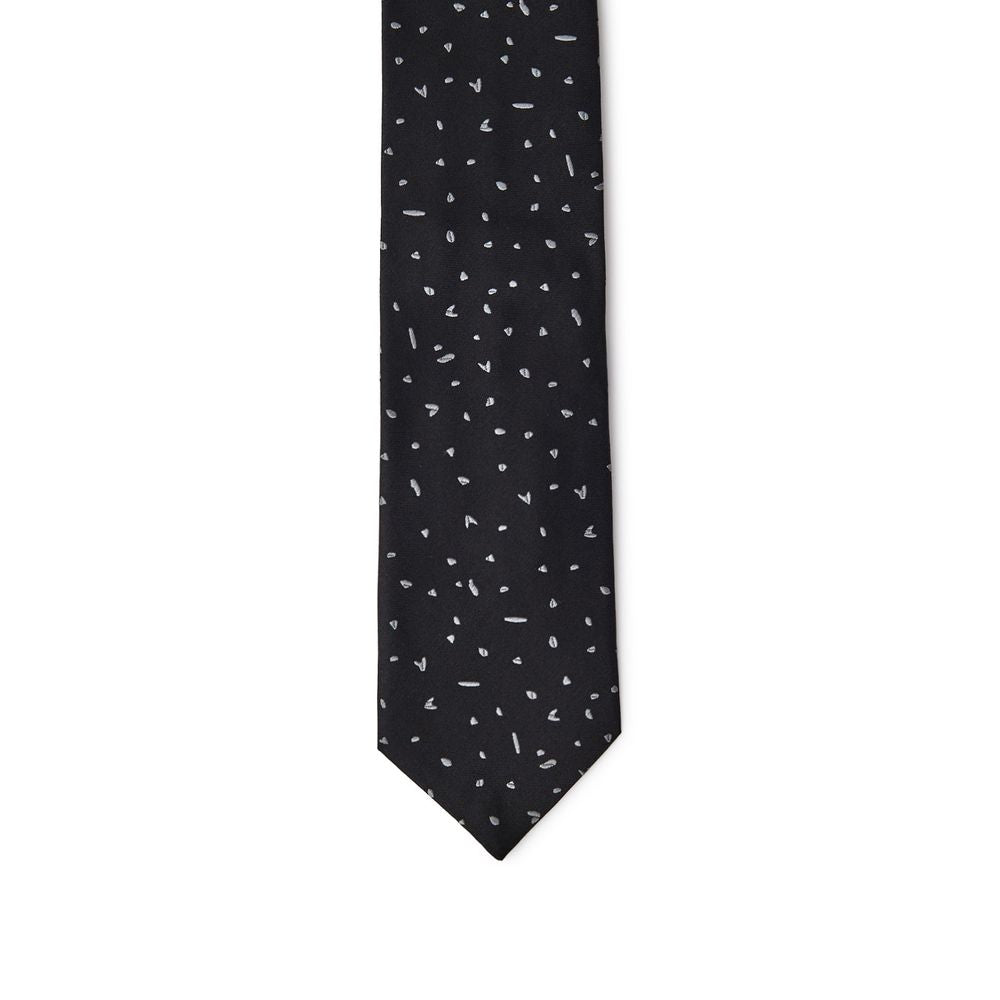 Jil Sander Black Silk Ties & Bowty