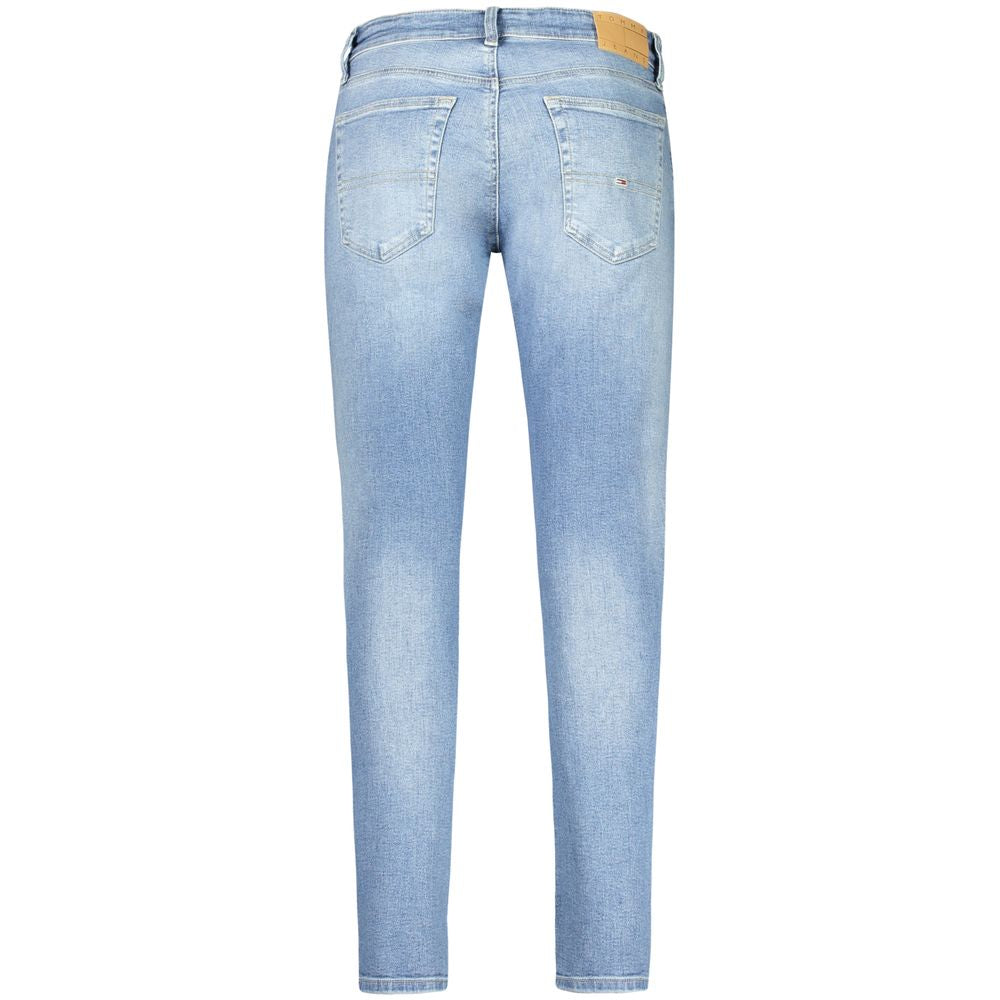 Tommy Hilfiger Light Blue Cotton Men Jeans