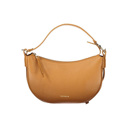 Coccinelle Brown Leather C-Easy Shoulder Handbag