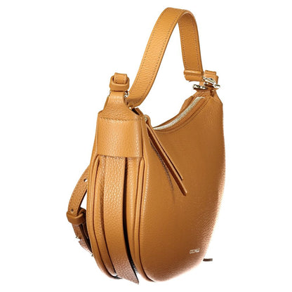 Coccinelle Brown Leather C-Easy Shoulder Handbag