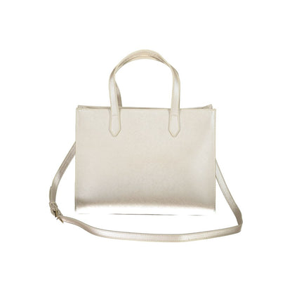 Mario Valentino Gray Polyethylene Women Handbag