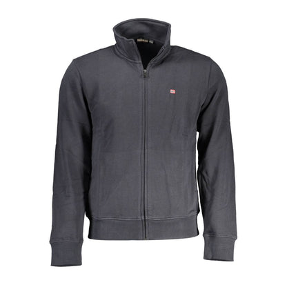 Napapijri Black Cotton Men Sweater