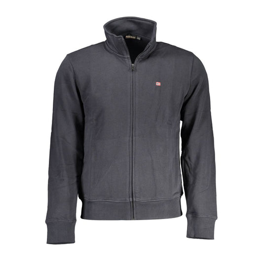 Napapijri Black Cotton Men Sweater
