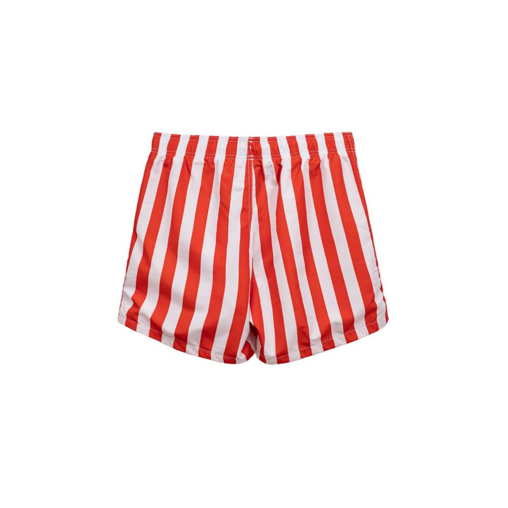 Emporio Armani Red Polyester Swimwear