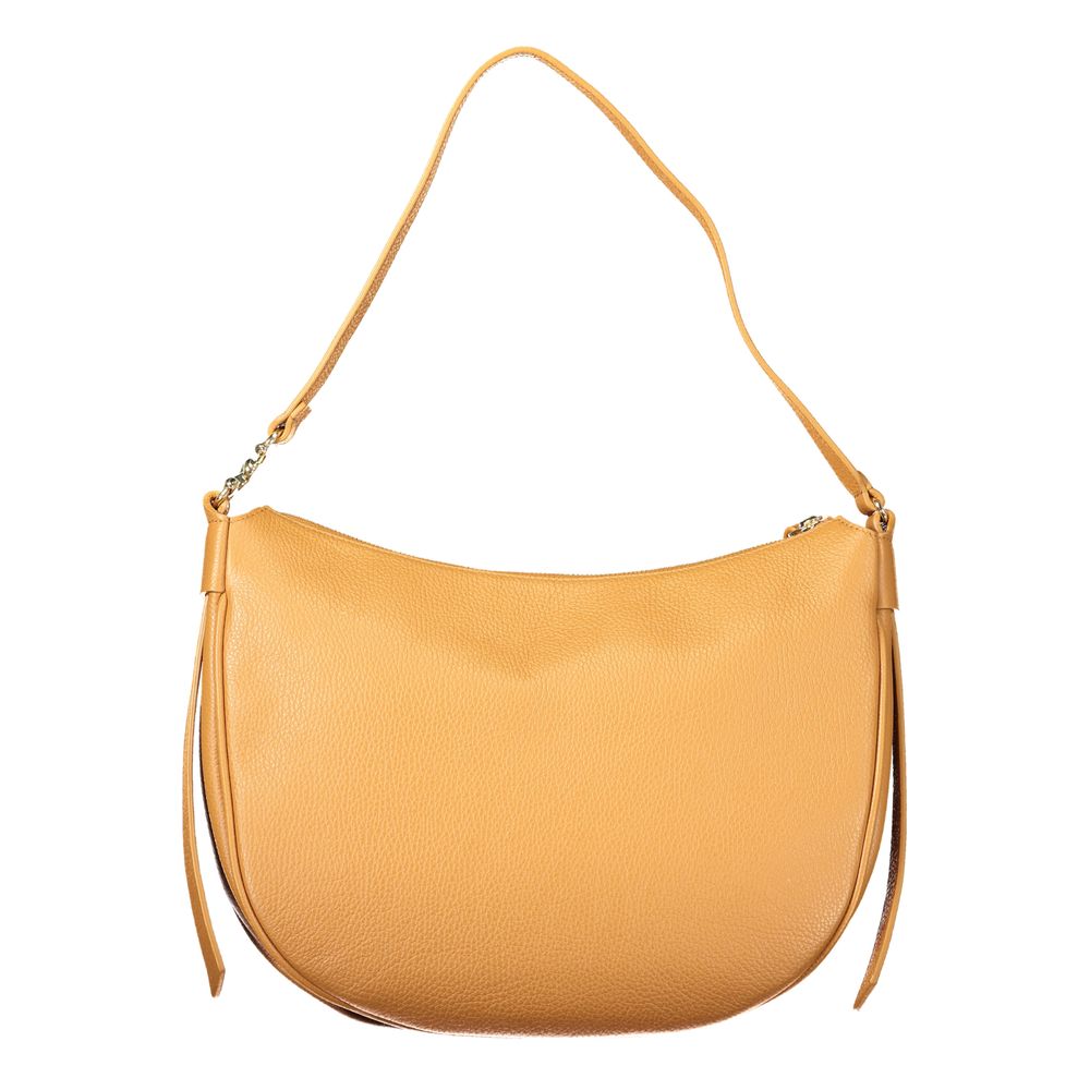 Coccinelle Brown Leather C-Easy Shoulder Handbag