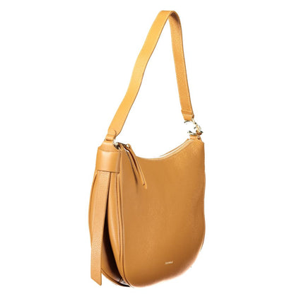 Coccinelle Brown Leather C-Easy Shoulder Handbag
