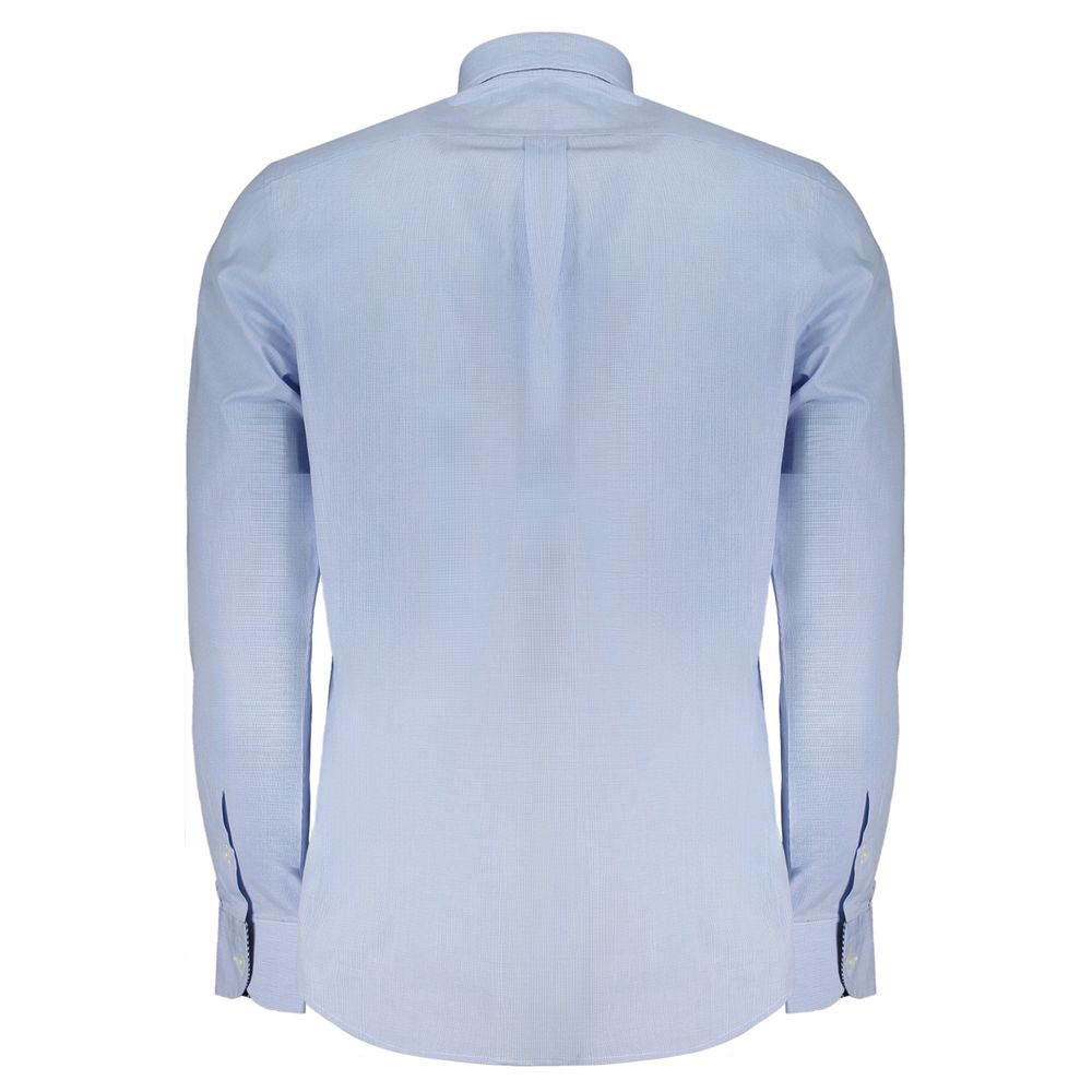 Harmont & Blaine Light Blue Cotton Men Shirt