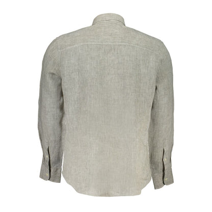 North Sails Grigio Lino Men Shirt