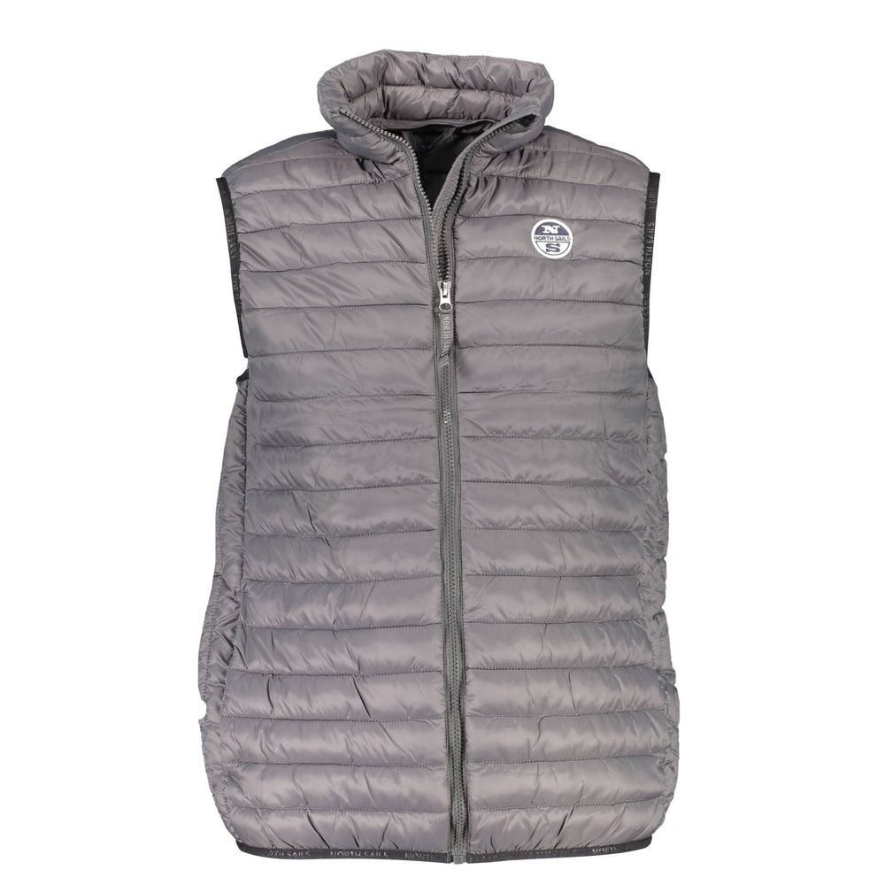 North Sails Brown Polyamide Men Jacket
