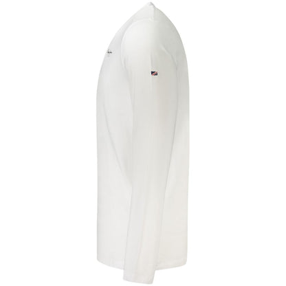 T-Shirt by Pepe Jeans for men in stretch cotton white & print features an edgy silhouette, meticulously detailed with a sophisticated and for a truly edgy finish.