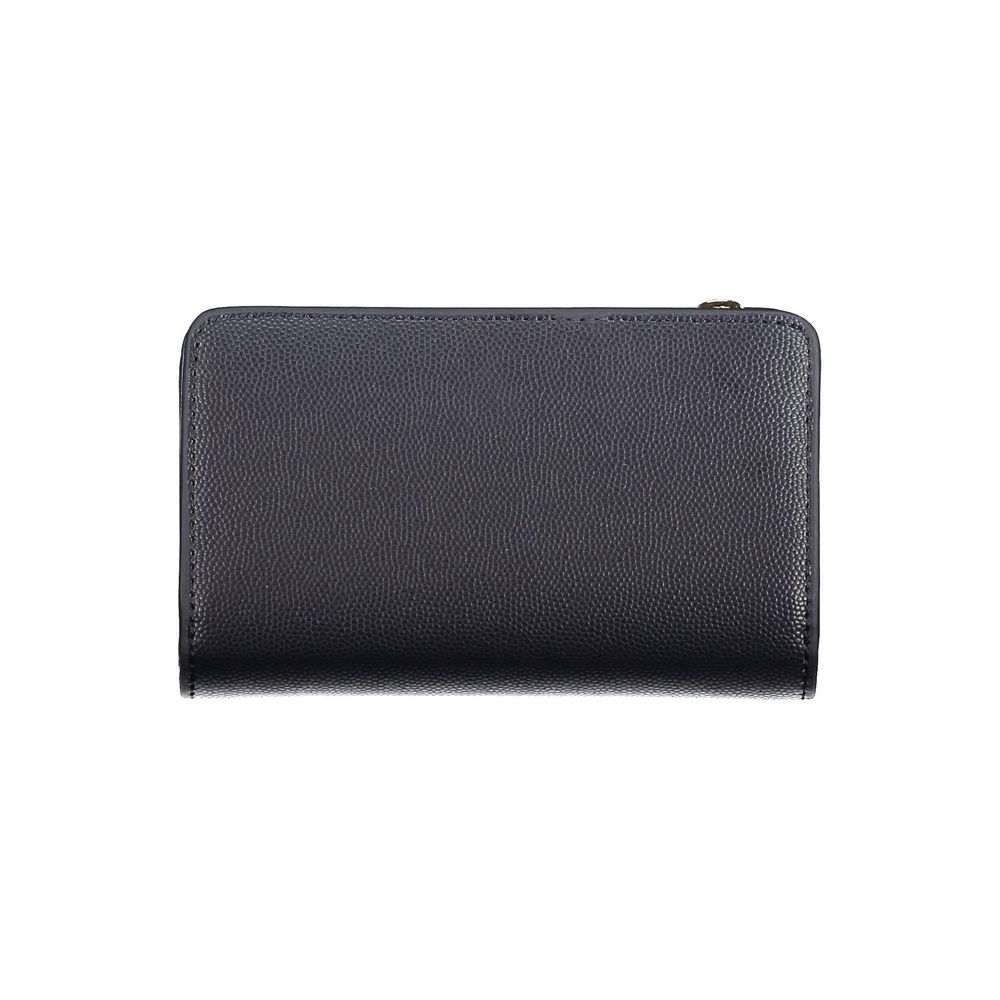 Tommy Hilfiger Blue Polyethylene Leather Effect Women Wallet