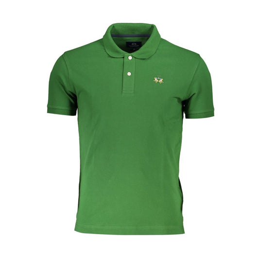 This Polo Shirt by La Martina for men in stretch cotton green & signature presents a flawless silhouette, showcasing flawless short-sleeve detailing and a refined for a truly flawless aesthetic.